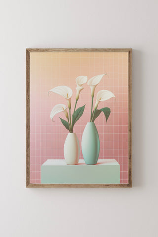 Soft Bloom Harmony Print