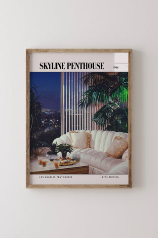 Skyline Penthouse | Wall Print